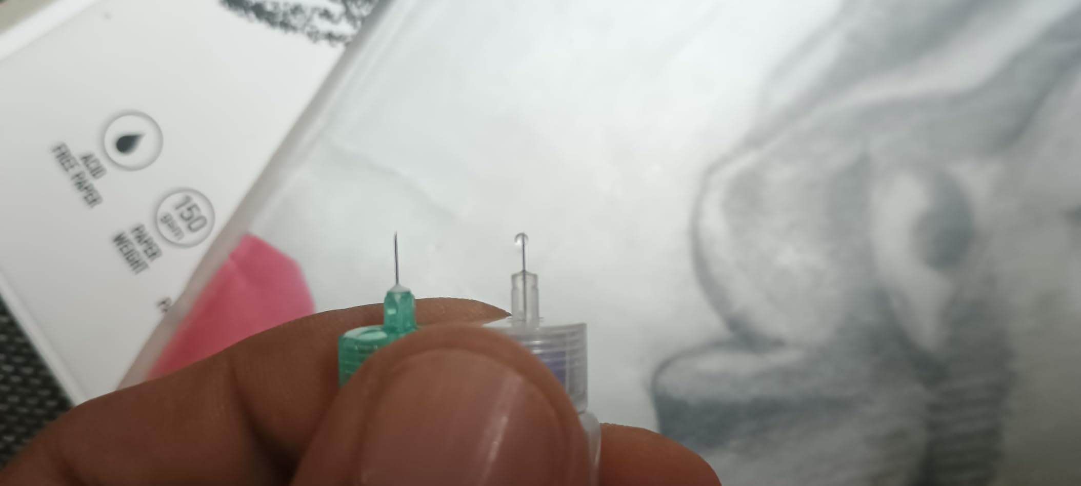 Buy Pen Needles Smallest & Thinnest Injection Needle, Pen Needle 34G ...