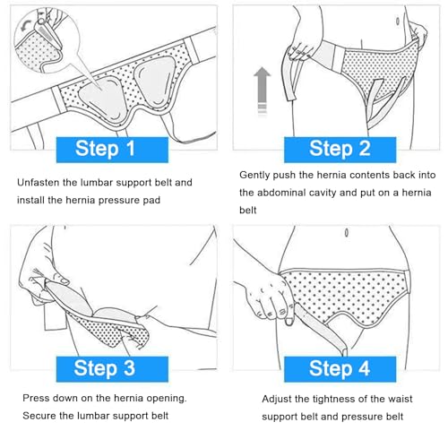 Faja para Hernia Inguinal Ajustable Talla L miniatura 3