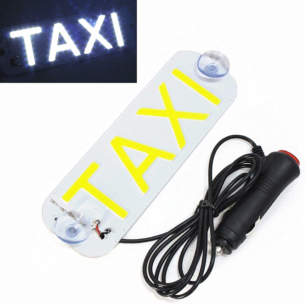 Cartello Taxi LED Ourbest - Segnale Luminoso Per Auto, Alimentazione 12V, Facile Installazione - Foto 4