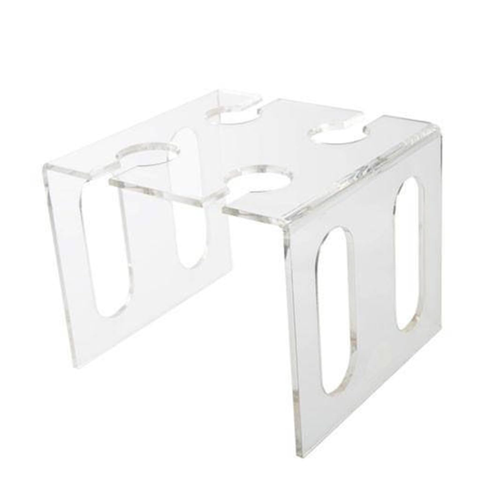 Elnwnnkc Glass Rack Under Cabinet Holder Acrylic Wine Glass Organizer Glasses Storage Hanger for Kitchen Under Cabinet Holder