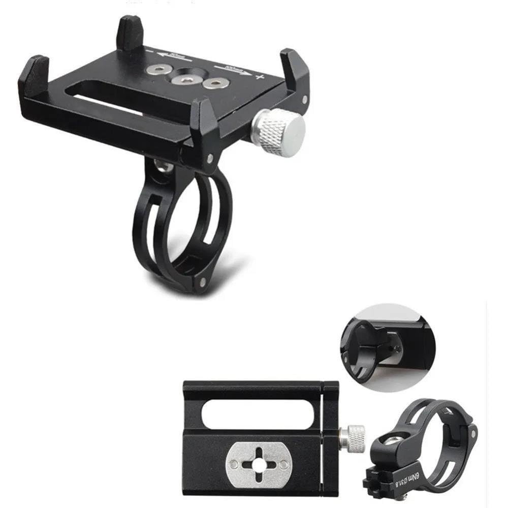 Supporto Telefono Universale Bici Moto Manubrio GPS Per Dispositivi Da 3.5–6.2 Pollici