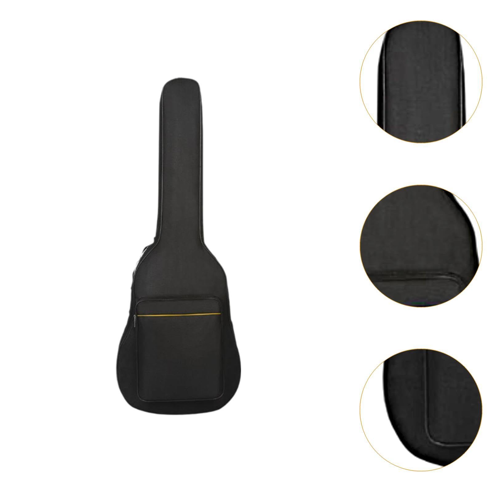 Menolana 36 Inch Guitar Bag, Padded Guitar Case Padded Canvas Adjustable Shoulder Strap Gig Bag Guitar Backpack for Folk Guitar