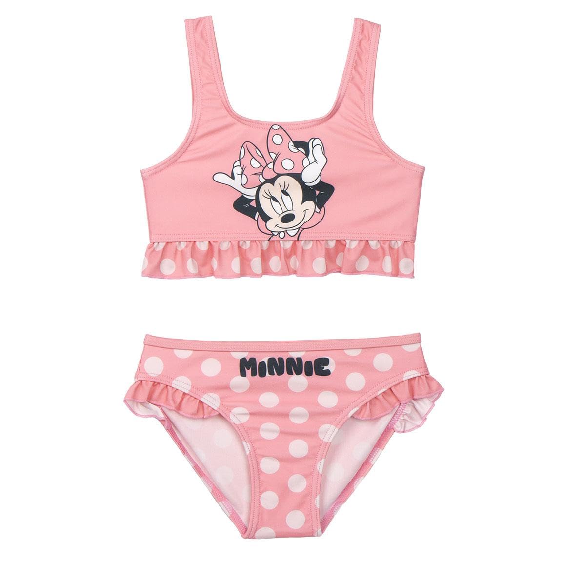 CERDÁ LIFE'S LITTLE MOMENTS Infantil de Minnie Mouse Bikini de Dos Piezas para bebés y niños pequeños