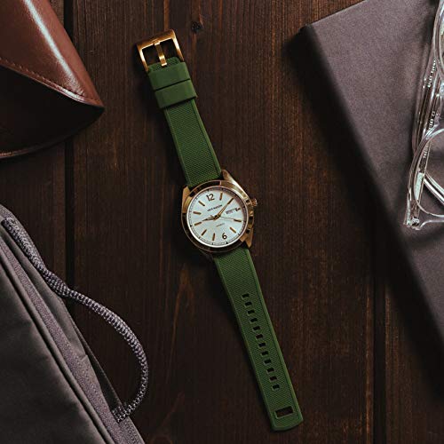 Image of BARTON Elite Silicone Watch Bands - Gold Buckle Quick Release