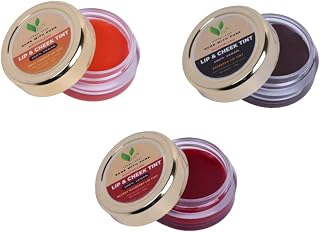 Vegan Lip And Cheek Tint With Vitamin C, Beetroot & Rose | Tinted Lip balm For Women | Combo Pack