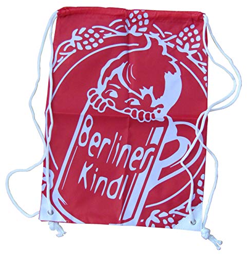 Berliner Kindl Brauerei - Turnbeutel - Rucksack ( Rot ) - 44 x 31,5 cm Cover