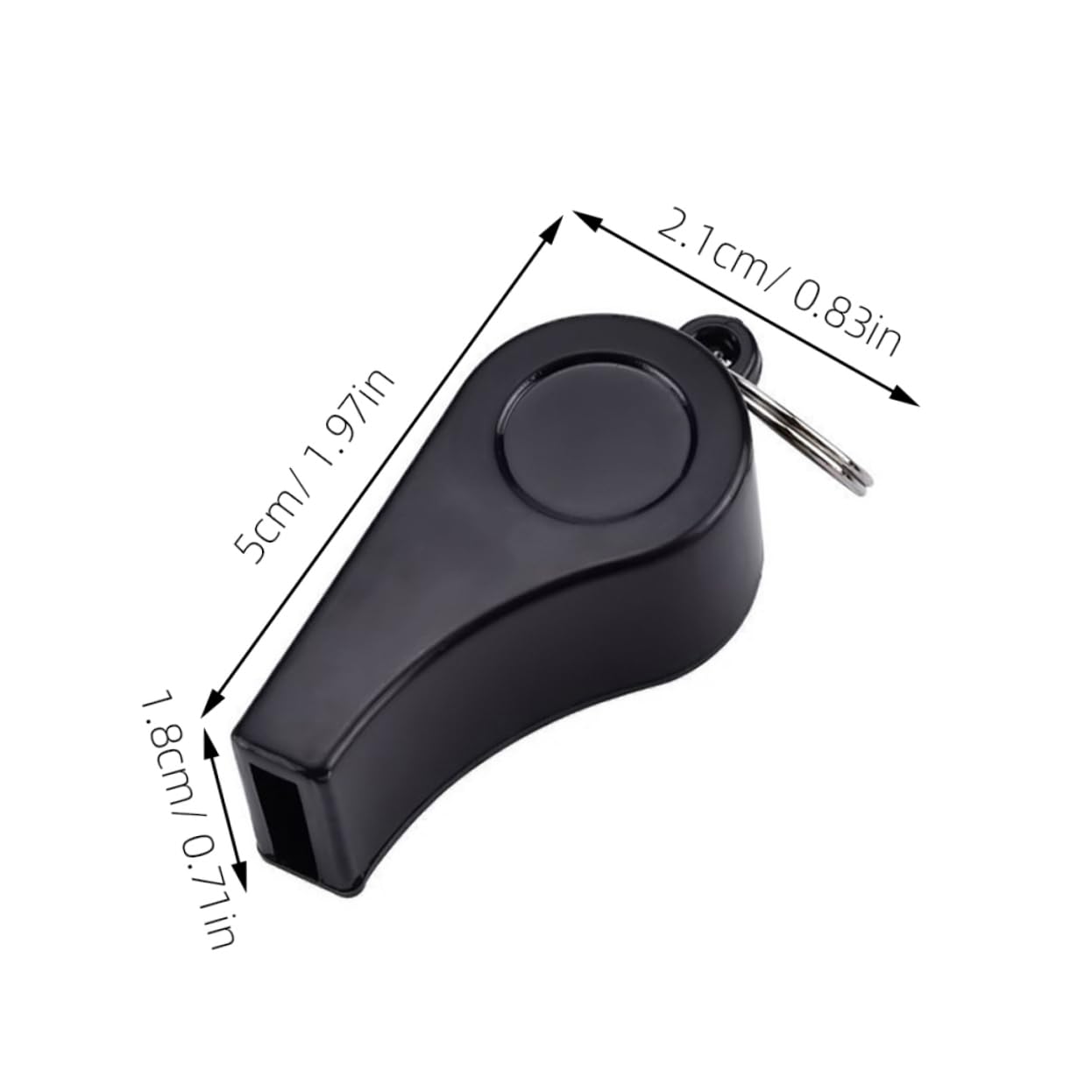 BESPORTBLE Loud Referee Whistles Set 3pcs Lifeguard Teacher and Dog Training Whistles on Lanyard