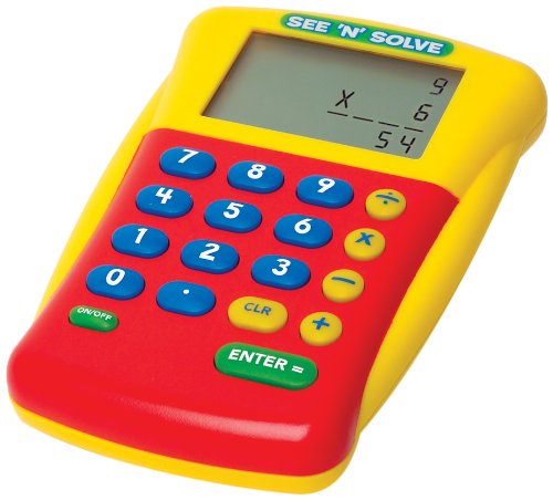 Educational Insights See 'N' Solve Visual Calculator, Ages 9 and Up, Class Pack (12 Units)