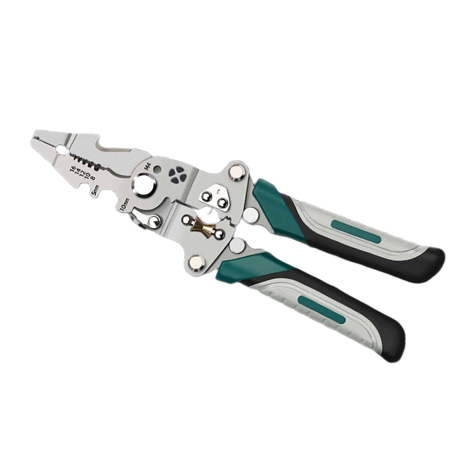 Msioytog C Electri Stripping Pliers Utter Tool Efficient Wire Utting & Stripping For Home Maintenance Smooth Function Switching Wire Stripper Rimper Utter