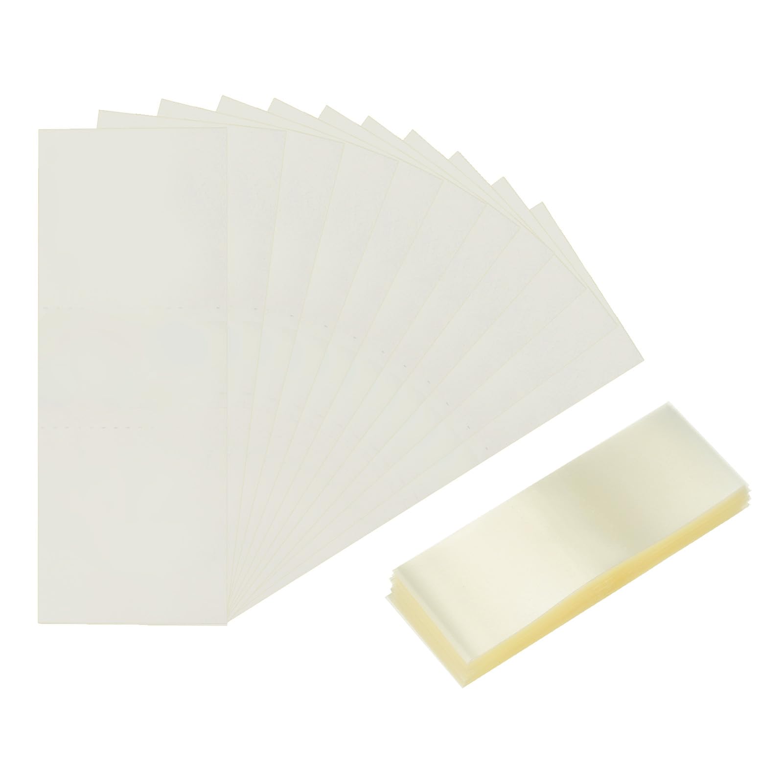 uxcell 1000Pcs Shrink Bands, 66x25mm PVC Clear Perforated Shrink Bands, Heat Shrink Wrap Bands for Bottles, Jars Seal for Dropper Bottle, Test Tube