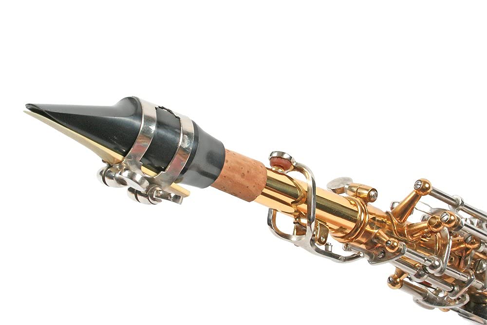 Saxophone Soprano, droite, doré/Chromé, avec étui