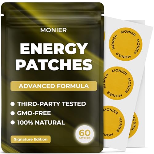 Energy Patches with B12 - Advanced B-Vitamin Complex + Natural Caffeine
