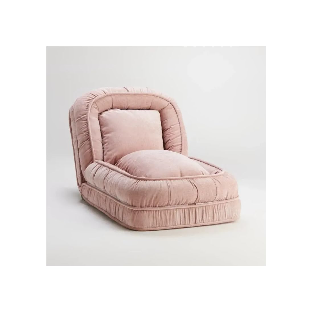 Lit pour chien humain rose pour salon et bureau, chaise longue tatami de sieste