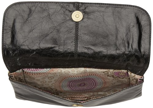 Latico Lidia Crossbody Bags; Triple Compartment Style Shoulder Sling Purse For Women With Front Flapover Magnetic Closures, Card Slots & Cross Body Strap; Vintage Bags/Clutch For Accessories - Black #TOP4