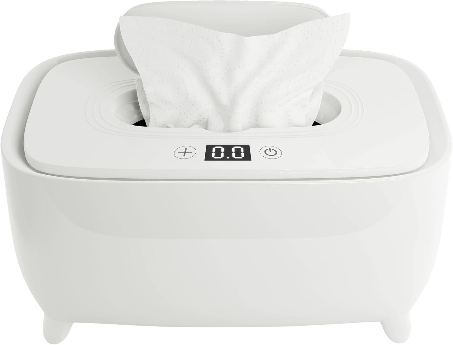 PUREVACY Baby Wipe Warmer Dispenser. Light Green Baby Diaper Warmer Wipes Heater 8W. Odorless Plastic Baby Wipes Warmer Dispenser. Silent Wet Wipes Warmer for Babies