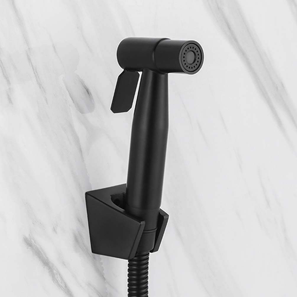 Negro De Acero Inoxidable 304 Bidé Handheld Del Aerosol De La Ducha Del Wc Kit De Shattaf Del Rociador Ducha Bidet Con La Manguera Y Soporte De 1,5 M