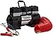Amazon Basics Luftkompressor mit Tragetasche und 2 Batterieklemmen, Digital, 12 Volts, Schwarz/Rot Baby,Schwarz günstig Kaufen-Amazon Basics Luftkompressor mit Tragetasche und 2 Batterieklemmen, Digital, 12 Volts, Schwarz/Rot