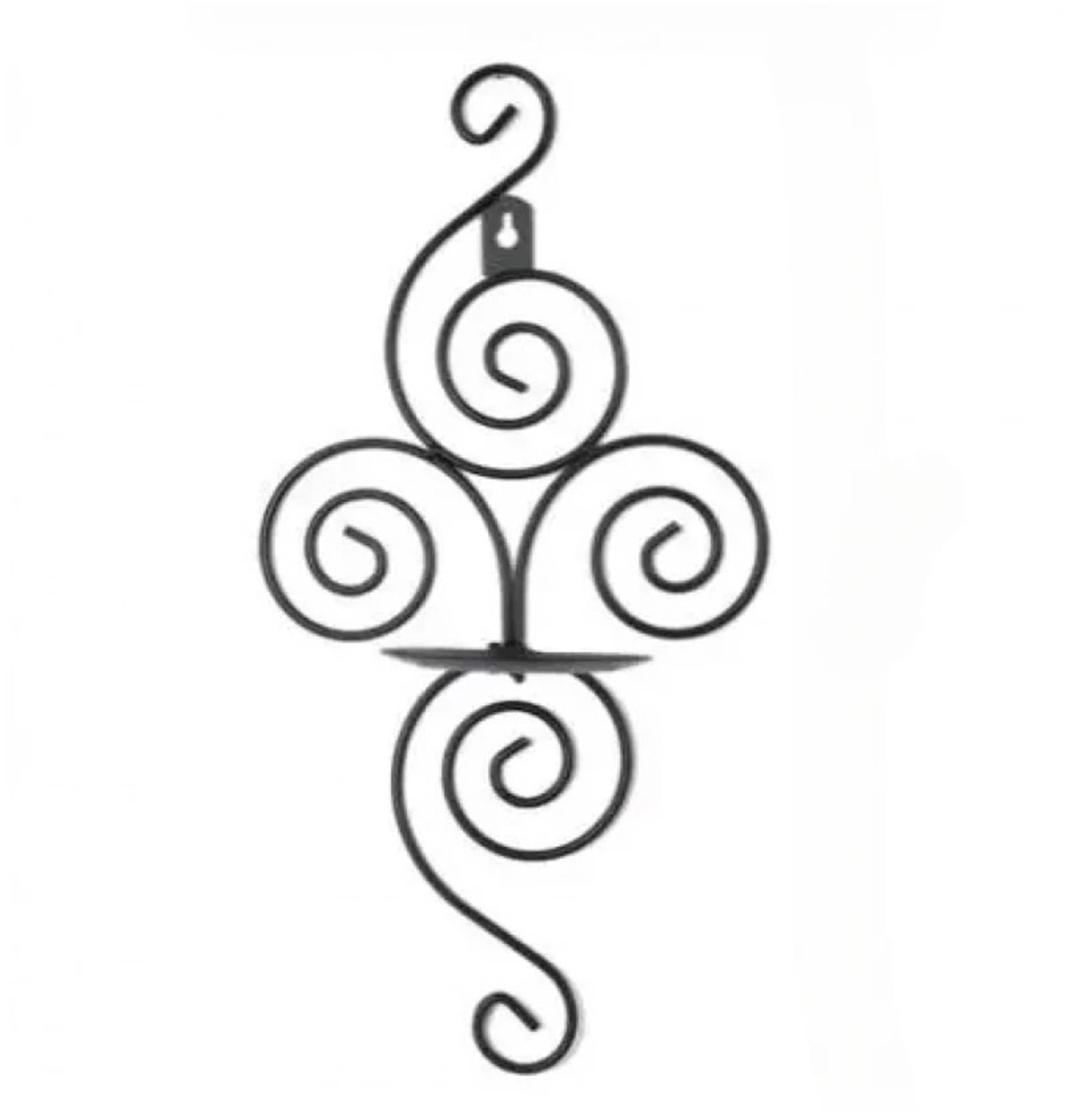 Wrought Iron Candle Holder Creative Wall Hanging For Wedding Home decoration for Candle