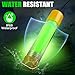 OROOTL Underwater Fishing Light Super Bright 16000 Lumens 21.5W 12V LED Night Fishing Light Deep Drop Fish Lamp Fishing Bait Finder for Shrimp Prawns Squid Boat Dock, Green