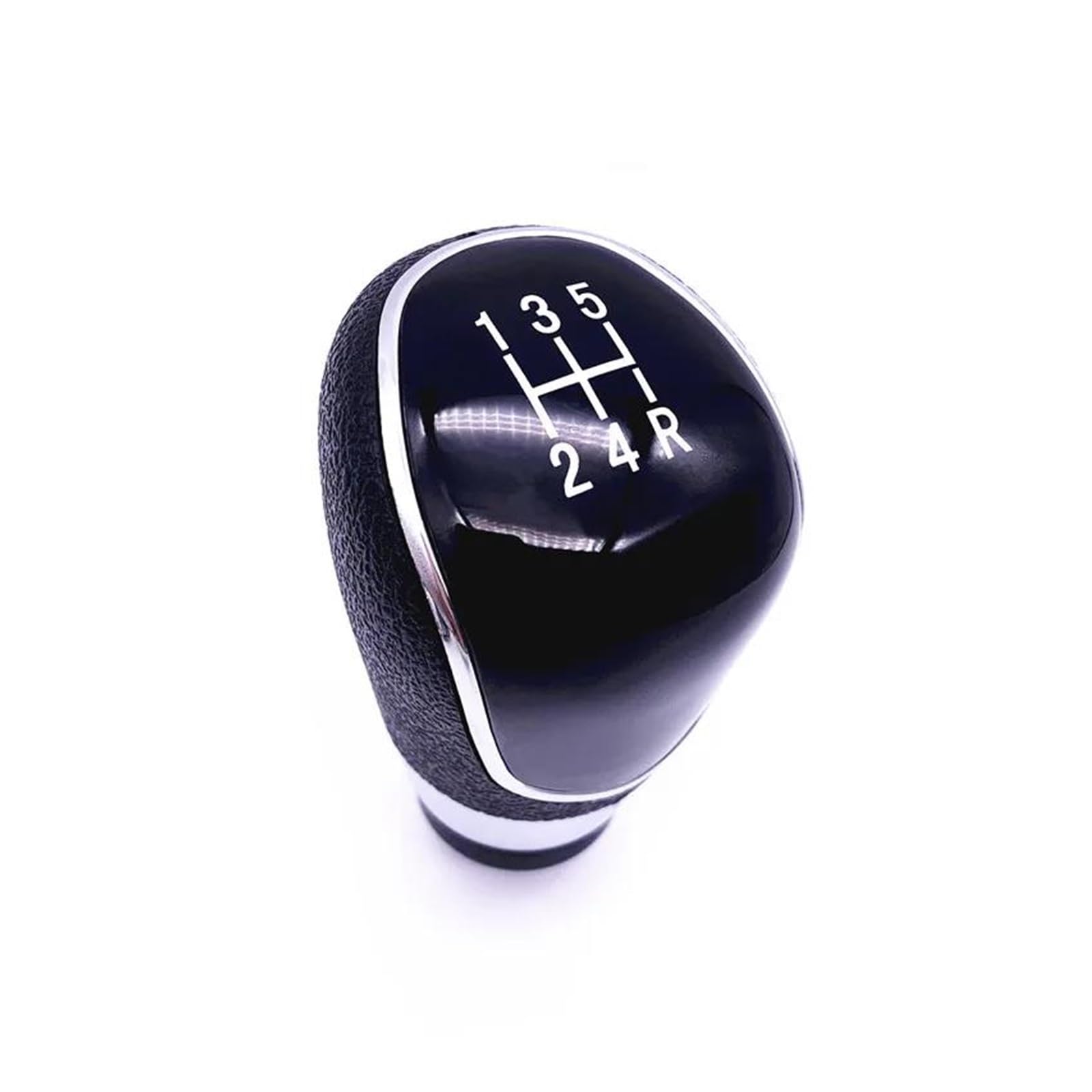 WLNWERDPKK Gear Shift Knob 1PCS for Focus Mk2 FL for Focus Mk3 for Fiesta Mk7 for Mondeo Mk4 for Transit Connect for Kuga for C-max for FL for B-max for S-max Stick Knob(5-Speed Black)