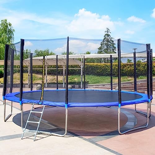 Protector de colchón elástico para camas elásticas redondas de 3,65m con 72 hebillas 8