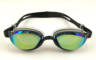Snake & Pig Basilisk Swimming Goggles, Comfortable Fit for Adult Men Women Youth Kids Children (Black)