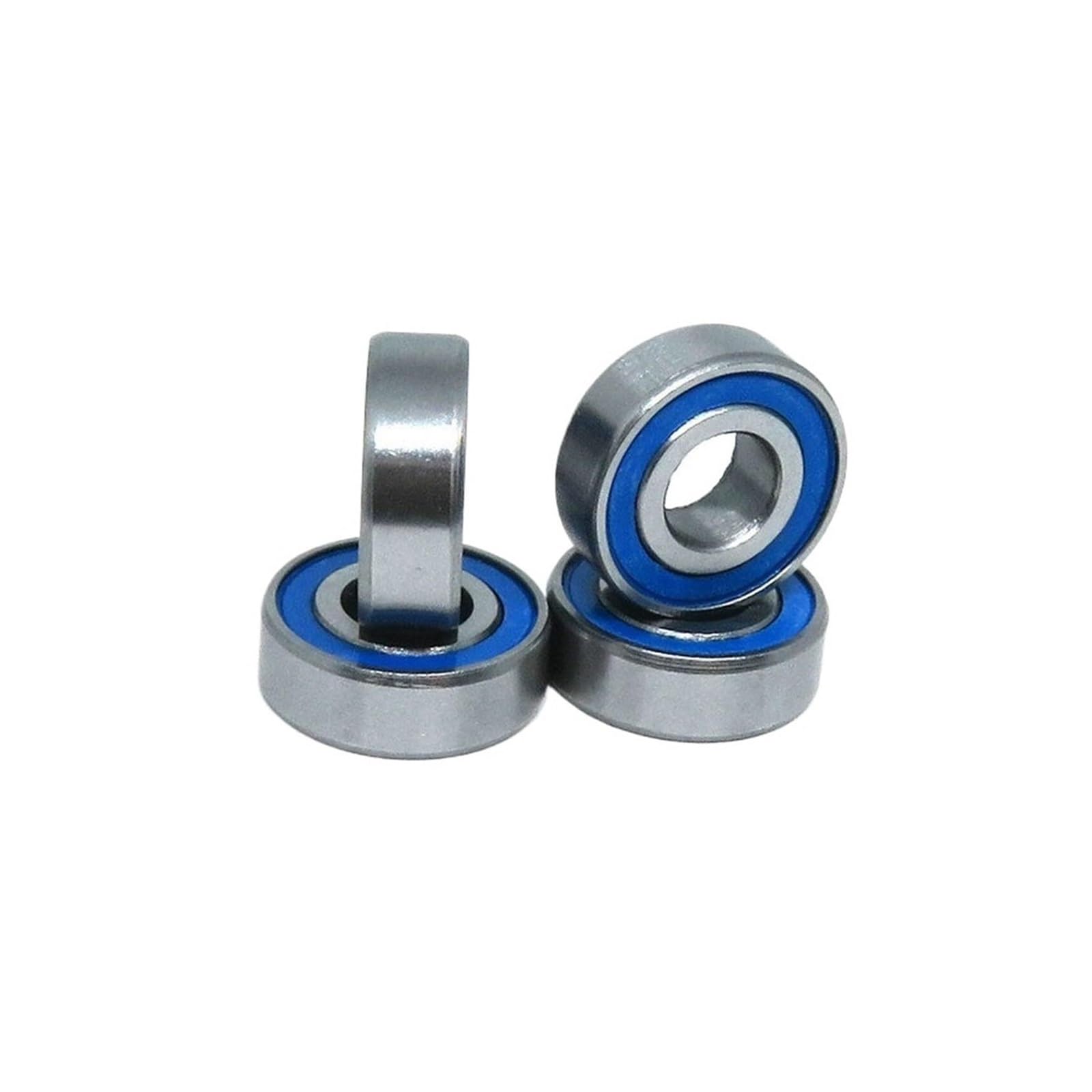 Bearings, 10 Pieces MR125 Bearing 5x12x4 mm Miniature MR125-2 5 * 12 4 deep Groove Ball(686-2RS 6x13x5mm)