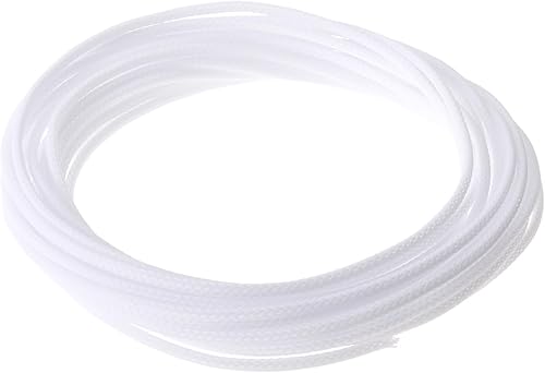 Aicosineg Funda trenzada para cable de telar de alambre de PET de 16.4 pies a 18 pulgadas, protector para auriculares de audio y video HiFi, protege