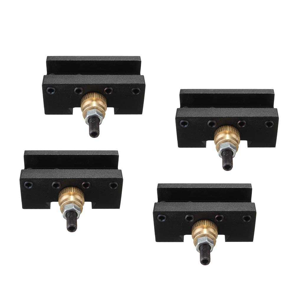 Portaherramientas de Fresado para Torno CNC de 1/4" Y 1/2", 4pcs