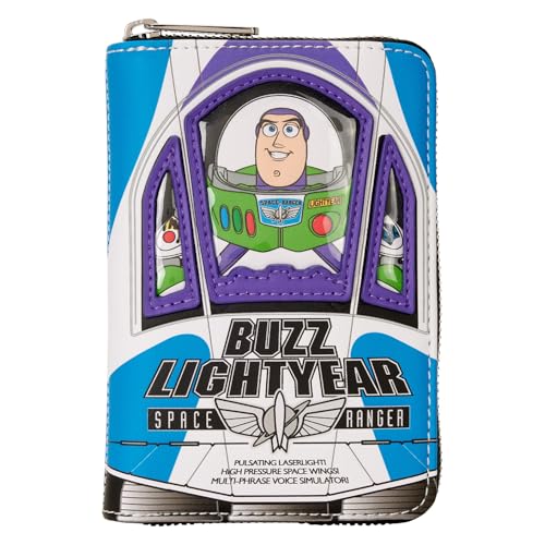 Loungefly Pixar Toy Story 30Th Anniversary Buzz Lightyear Zip Around Wallet