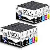 Rendement élevé : 1200 pages pour 1500XL noir, 800 pages pour cartouches couleur 1500XL (lettre : A4, à 5 % de couverture)