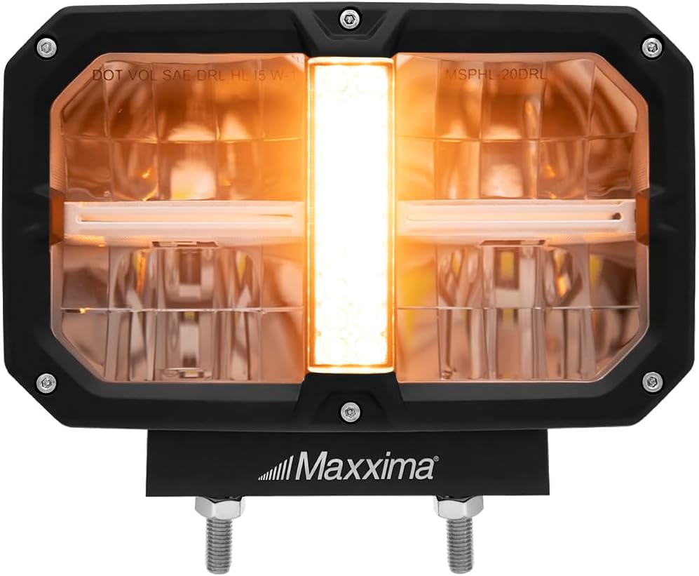 Maxxima MSPHL-20DRL Multi-Function Headlight, Turn Signal, DRL Parking Lamp, and Flashing Warning Light