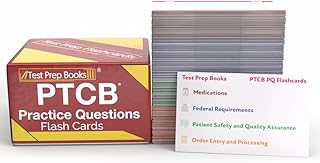 PTCB Exam Practice Question Study Cards 2025-2026: PTCB Prep Practice Test Questions for the Pharmacy Technician Certification [Full Color Cards]