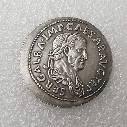 Preisvergleich Produktbild Seltene, antike, römische Silbermünze, Denarius von Julius Caesar Sergalba