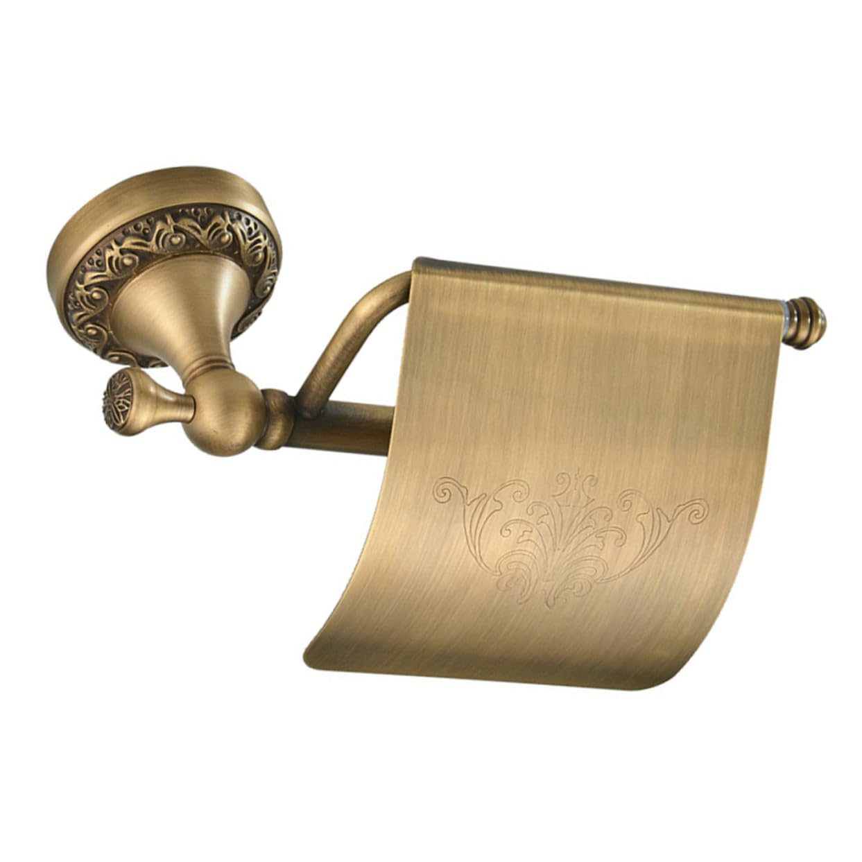 Toddmomy Portarrollos de Papel Higiénico de Cobre para Baño Diseño Compacto y Elegante Soporte de Pared Resistente y Fácil de Limpiar Adecuado para Hogares y Oficinas