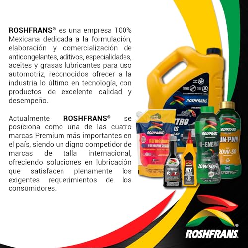 La mejor selección de Aceite roshfrans 20w50 - 5 favoritos. 5 La mejor selección de Aceite roshfrans 20w50 - 5 favoritos. 3