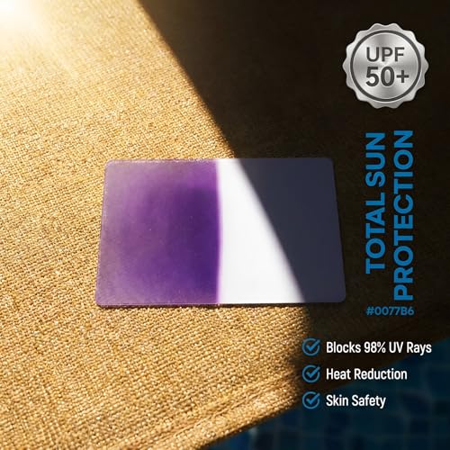 Toldo para piscina con canasta metálica y protección UV miniatura 6