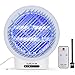 Produktbild SUPCHON Insektenvernichter, Electric Mückenlampe 12W UV Mückenschutz mit Timer-Funktion Fliegenfalle insektenfänger UV-Strahlung 380 Nanometern Moskito Killer, bis 60m² Innen