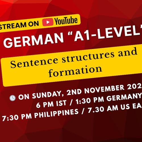 🎙️German A1-Level Live Practice Session | Sunday, 2nd November