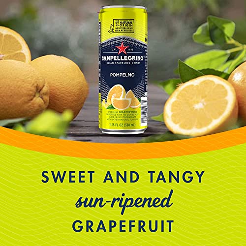San Pellegrino Sparkling Fruit Beverages Variety Sampler Pack - 11.15 Fl Oz Cans (12 Pack) - In Sanisco Box… - Image 4