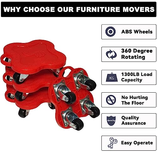 Furniture-Movers-Dolly-with-4-Wheels-360Rotation-Furniture-Lifters-Tool-Set-for-Heavy-Furniture-Moving-1300LB-Load-Capacity-Moving-Dolly-for-Easy-Moving-Large-FurnitureRed