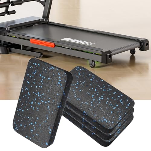 Alfombrilla para cinta de correr y accesorios gimnasio hogar con tapete para proteger suelo madera 7