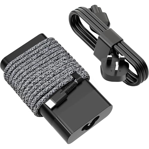FUDCOCWN New Slim 65W USB C Laptop Charger Compatible with HP Spectre x360, Envy, Chromebook, Elitebook x360, Pavilion, Elite x2 Travel Type C Power Cord