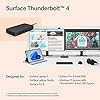 Microsoft Surface Thunderbolt 4 Docking Station - Black (T8H-00001) #5