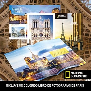 CubicFun DS0986h National Geographic Notre Dame de Paris 3D Puzzle, Assorted