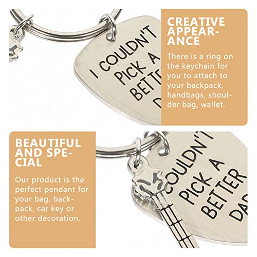 MILISTEN Metal Key Ring Festival Geschenk Decoratieve sleutelring Ring Backpack Guitar Pickhangende versiering - Image 3