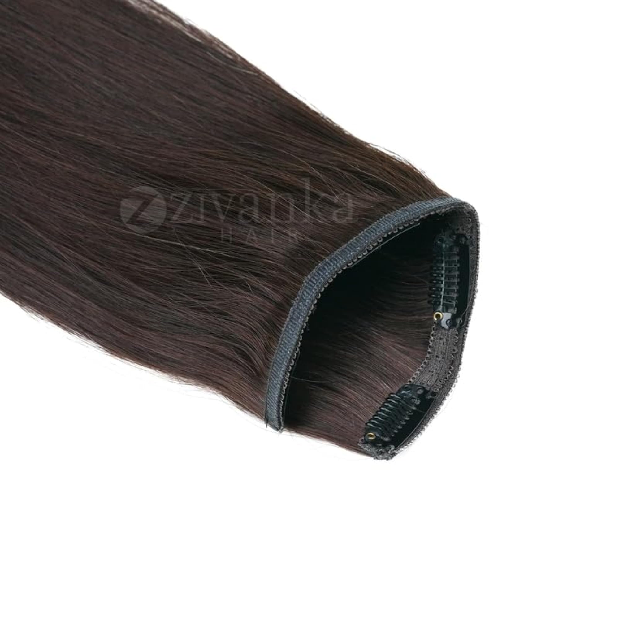Narrow Lace 1 Set Volumizer Natural Straight Clip-in Extensions