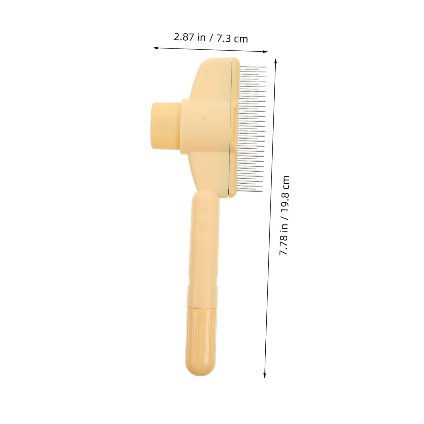 Balacoo Dog Cat Hair Brush Deshedding Tool Tangle- Comb Gentle Massage for Pet Grooming Easy to Clean