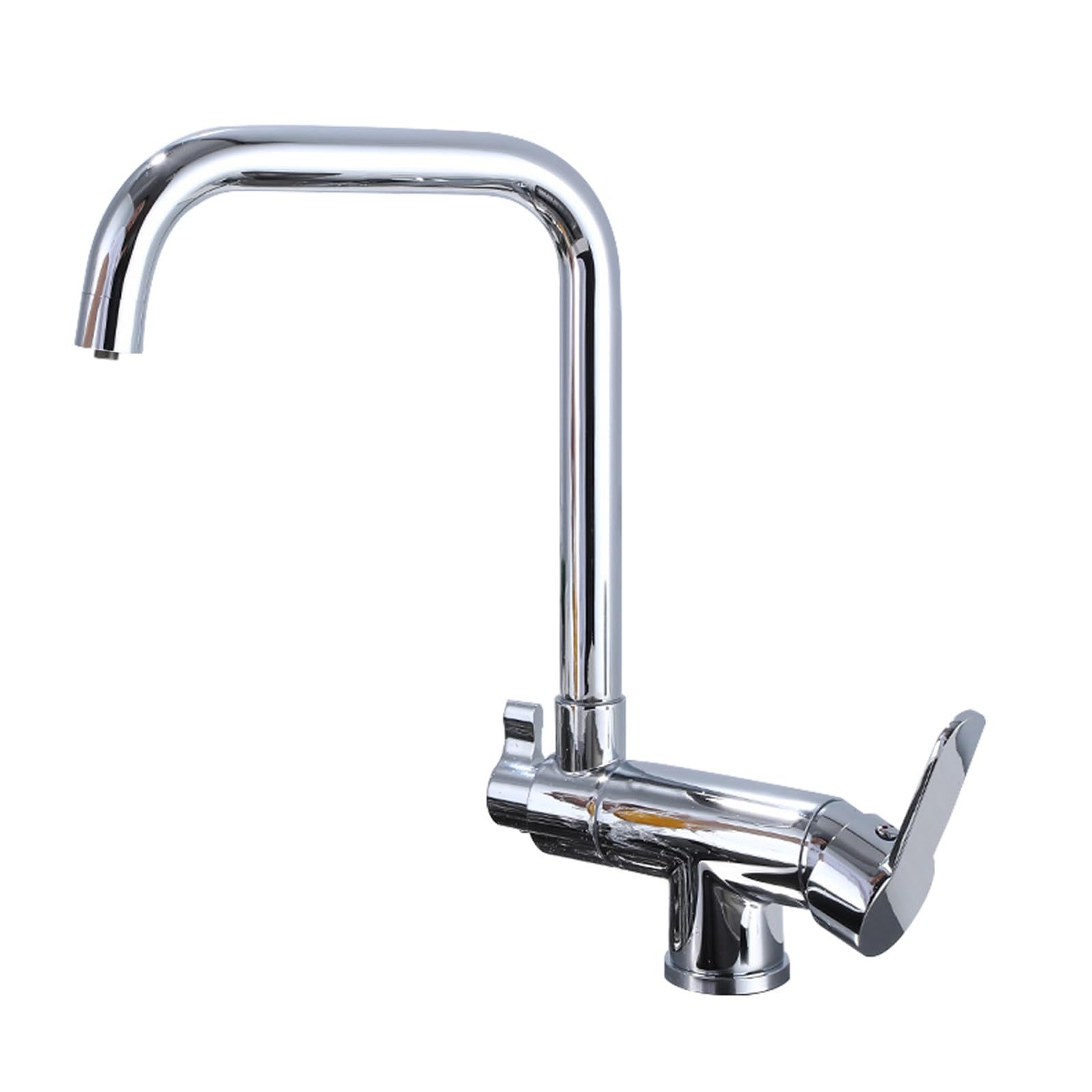 BHFPFZA 3-Way Kitchen Faucet - 3-in-1 Drinking Water Mixer Tap Single Handle Purified Water Faucet Modern Slish Design Easy Installat for Home & Kitchen Use