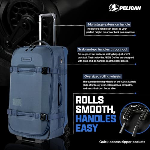 Pelican Aegis Luggage - Check-In and Carry-On Duffel Bag with Wheels - Suitcase with Wheels - Rolling Hybrid Duffel (28" Check-In) - image 5
